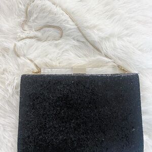 Kate Spade Black Sequin Evening Bag